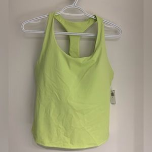 Old Navy. Lime Green tank top. Built in bra. Size large. Brand new with tags on.